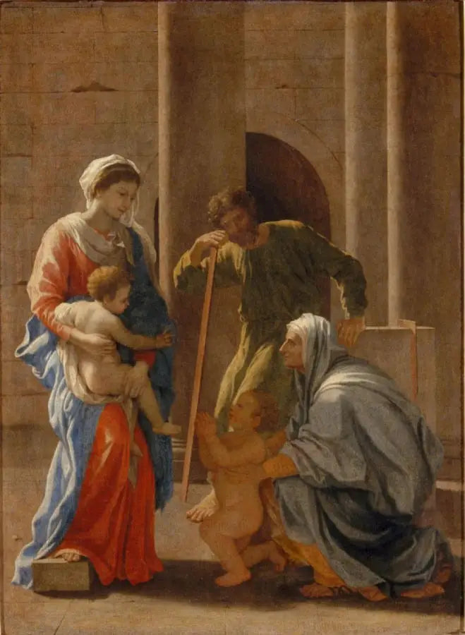 Pyhä perhe - Nicolas Poussin