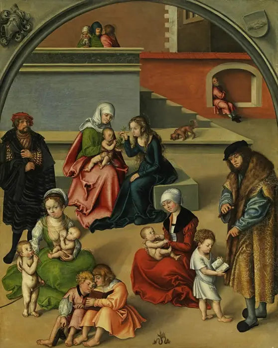 Pyhä sukulaisuus - Lucas Cranach vanhempi