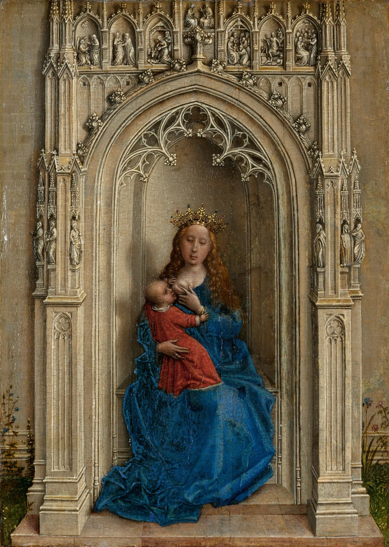 Pyhä Neitsyt ja Jeesus-lapsi - Rogier van der Weyden