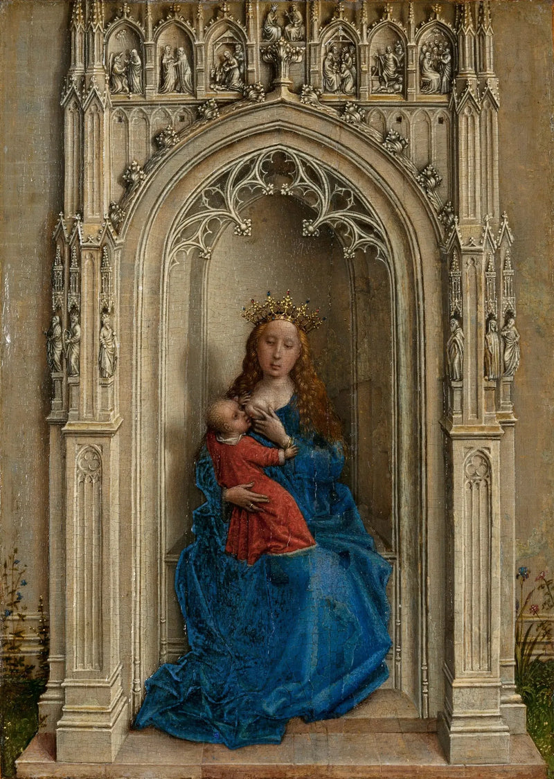 Pyhä Neitsyt ja Jeesus-lapsi - Rogier van der Weyden