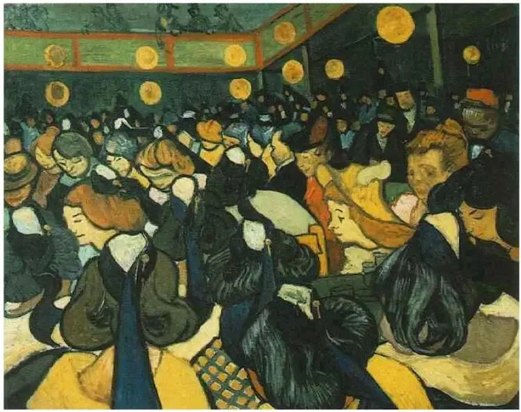 Tanssisali Arlesissa - Vincent van Gogh