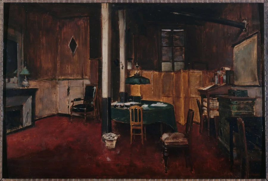 Journal of Debattien toimitussali - Jean Béraud