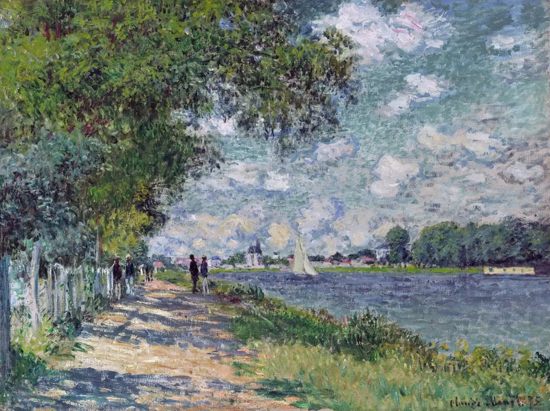 Seine Argenteuilissa - Claude Monet