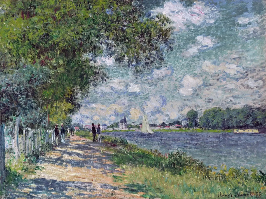 Seine Argenteuilissa - Claude Monet