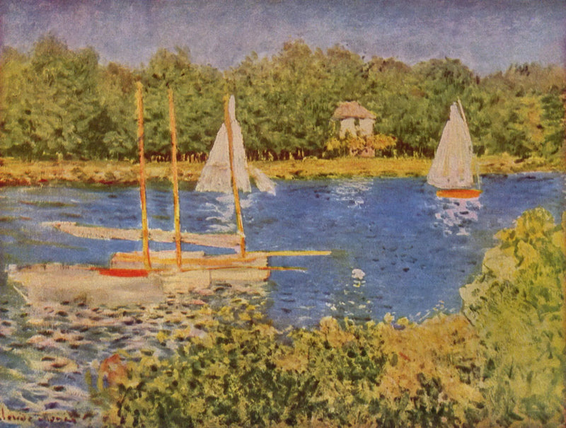 Seine Argenteuilissa - Claude Monet