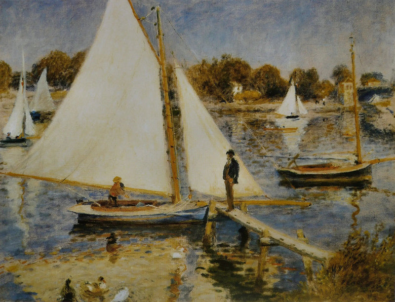 Seine Argenteuil'ssa - Pierre-Auguste Renoir
