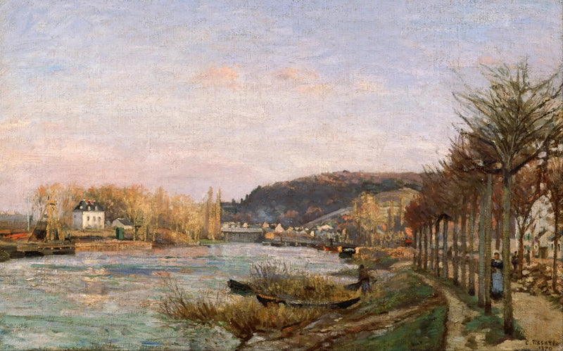 Seine Bougivalissa - Camille Pissarro