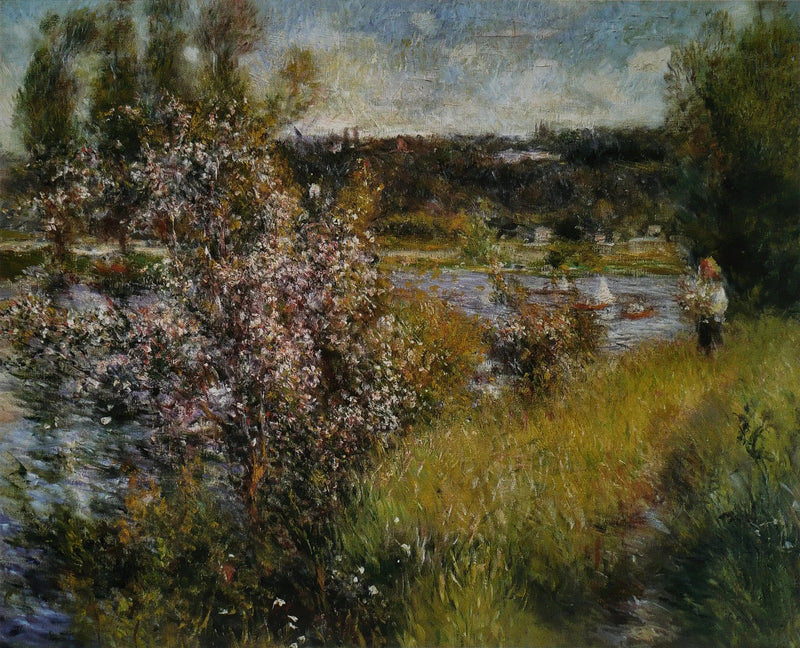 Seine Chatou - Pierre-Auguste Renoir
