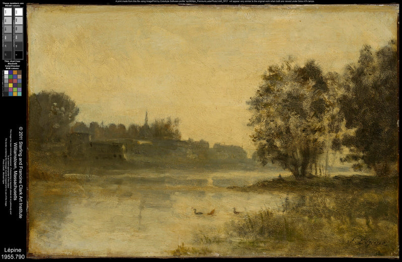 La Seine à Conflans-Sainte-Honorine - Stanislas Lépine