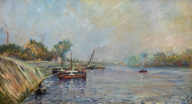 Seine Courbevoissa - Paul Signac