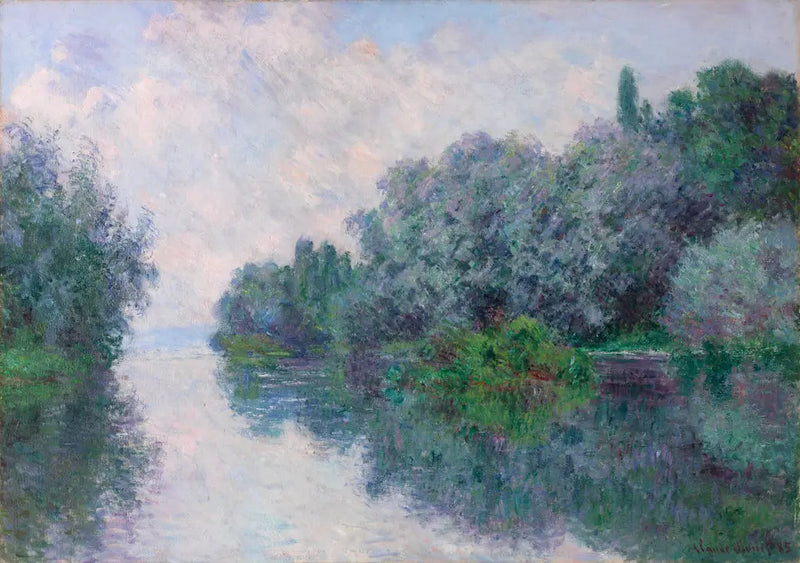 Seine Givernyssä - Claude Monet
