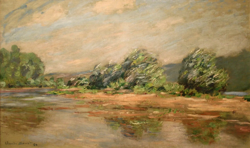 Seine Port-Villezissä - Claude Monet