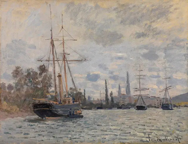 Seine Rouenissa - Claude Monet