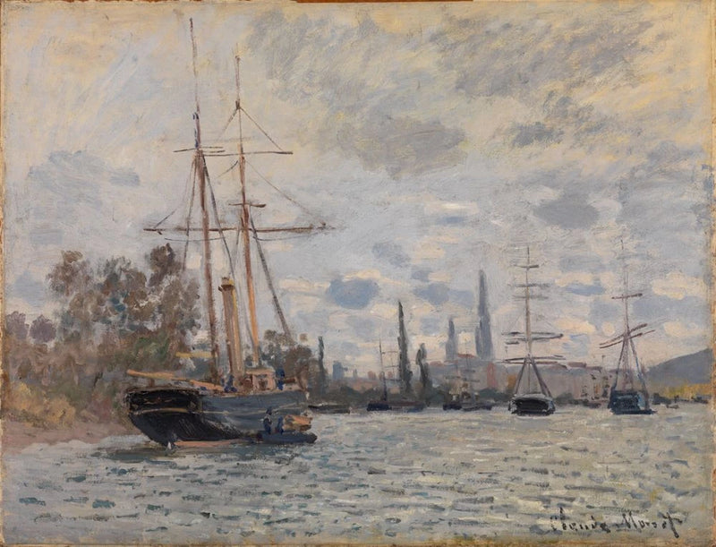 Seine Rouenissa W268 - Claude Monet
