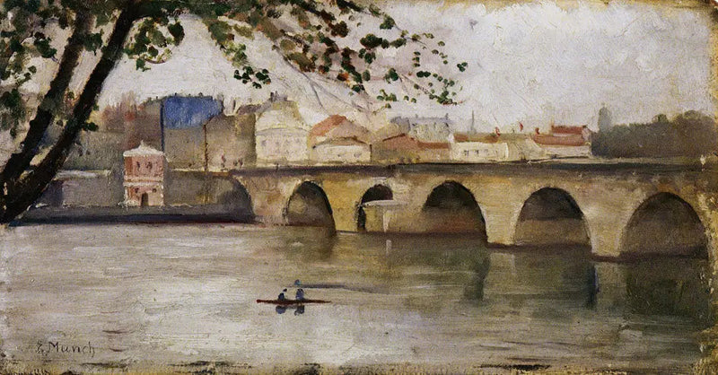 Seine Saint-Cloudissa - Edvard Munch