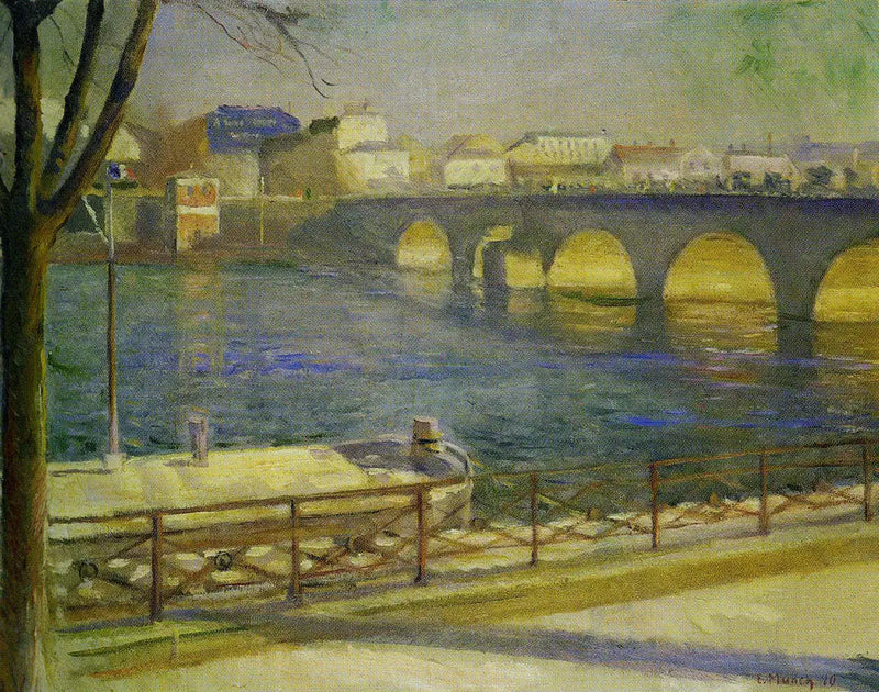 Seine Saint-Cloudissa - Edvard Munch