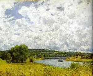 Seine Suresnesissa - Alfred Sisley