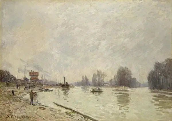 Seine Suresnesissa - Alfred Sisley
