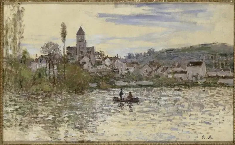 Seine Vetheuilissä - Claude Monet