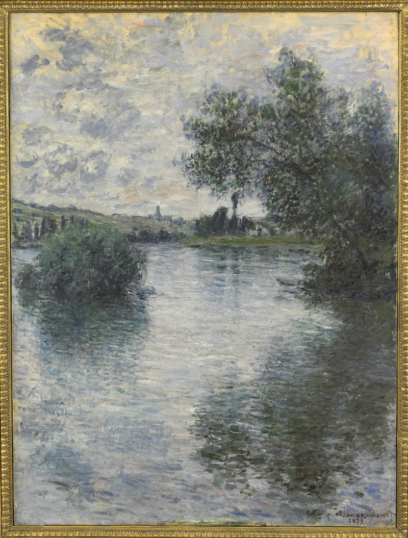Seine Vétheuilissä - Claude Monet