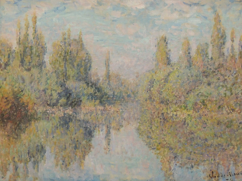 Seine Vetheuilissä - Claude Monet