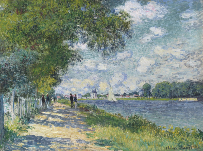 Seine Argenteuil W373:ssa - Claude Monet