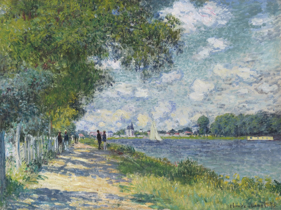 Seine Argenteuil W373:ssa - Claude Monet