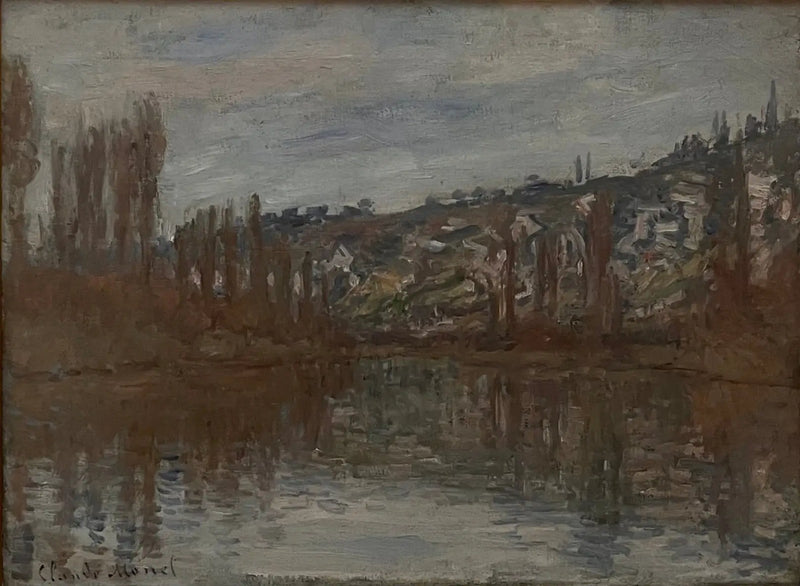 Seine Vétheuilin alapuolella - Claude Monet