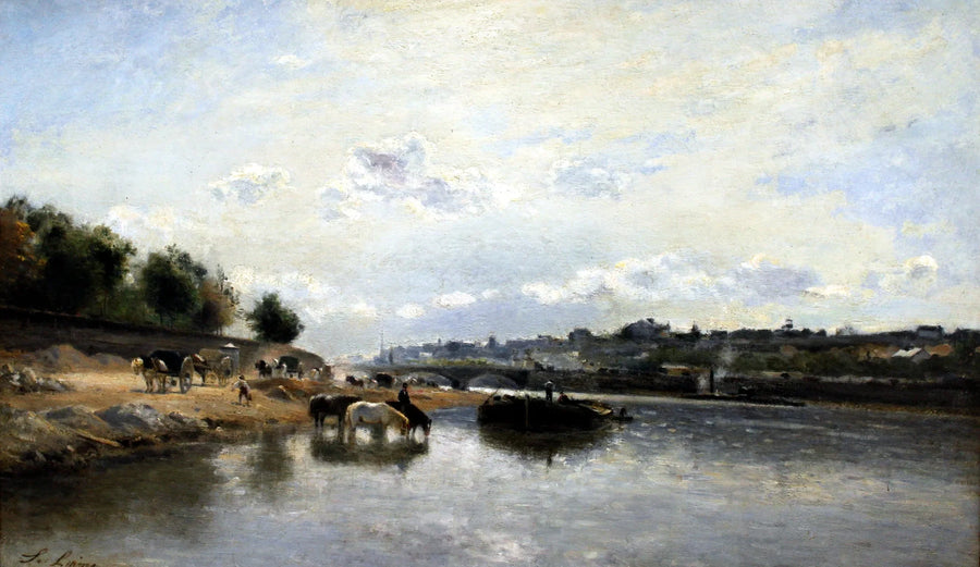 La Seine ja Iéna-silta - Stanislas Lépine