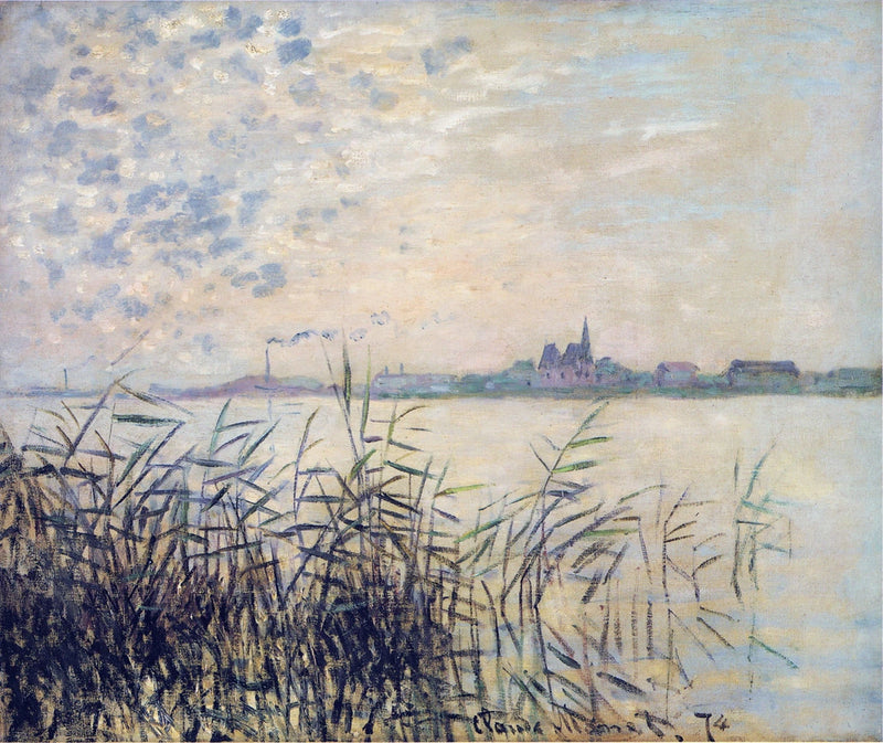 Seine lähellä Argenteuil W327 - Claude Monet