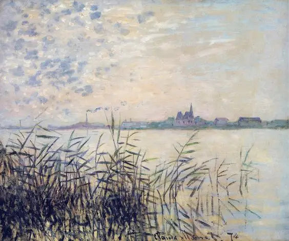 Seine Argenteuilin lähellä - Claude Monet