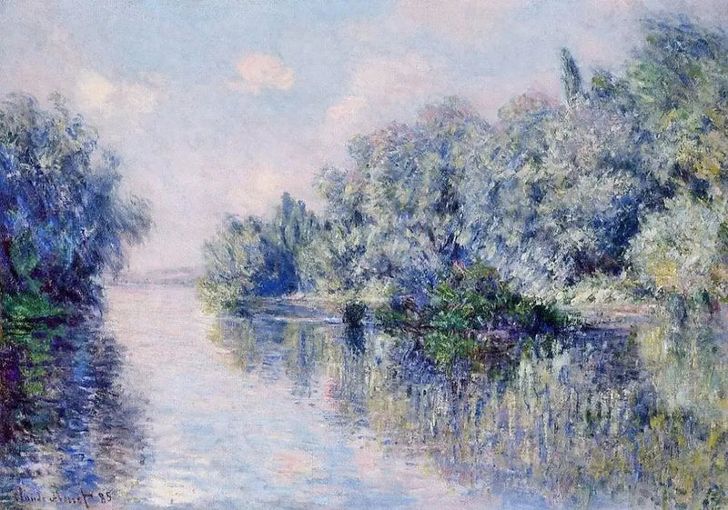 Seine lähellä Givernyä - Claude Monet