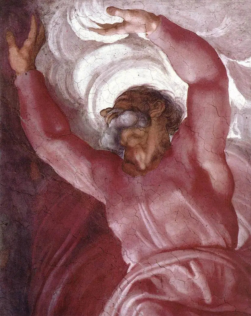 Valon ja pimeyden erottaminen - Michelangelo