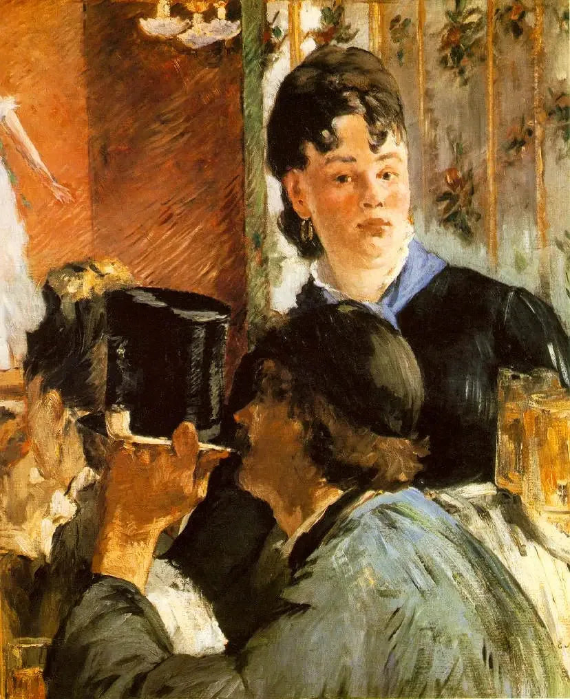 Tarjoilija bockeja - Édouard Manet