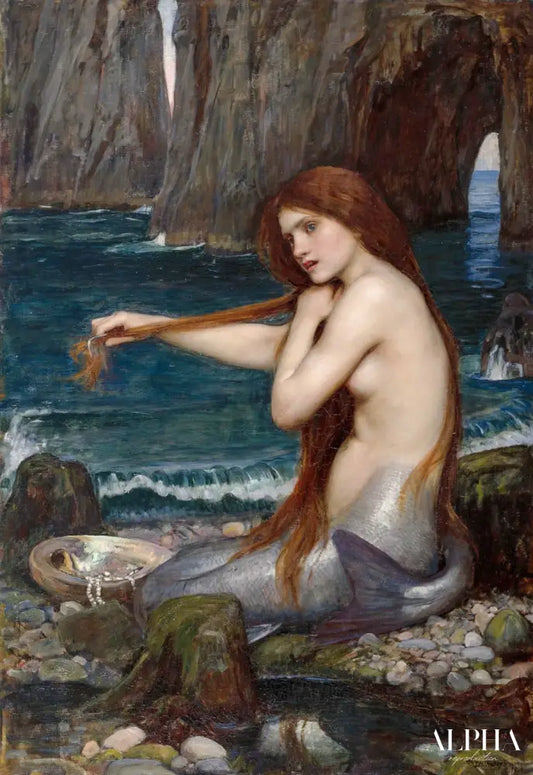 La Sirène - John William Waterhouse Reproductions de tableaux à la peinture à l’huile