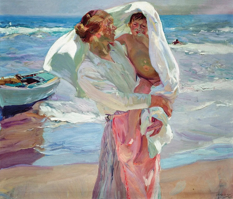 Kylvystä nousu - Joaquín Sorolla