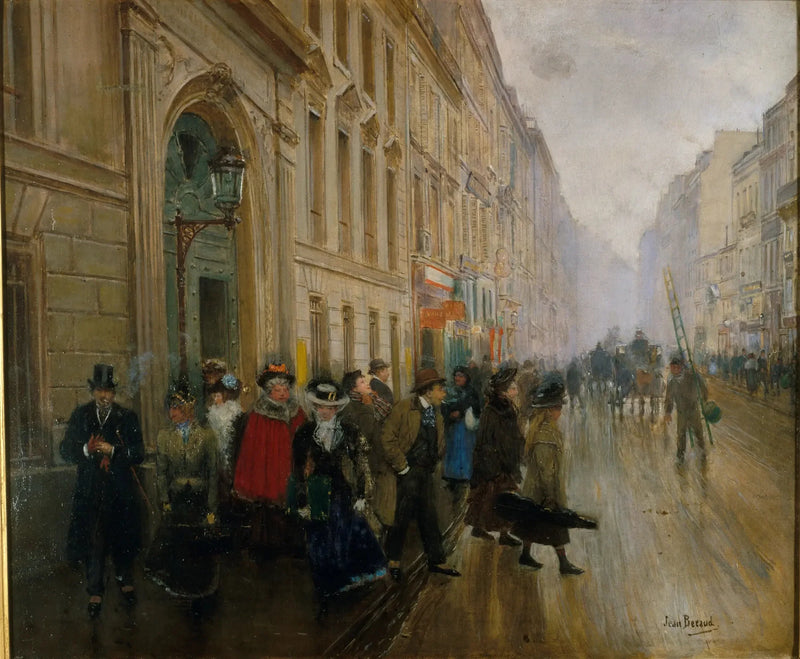 Musiikkikonservatorion valmistumisnäyttö - Jean Béraud