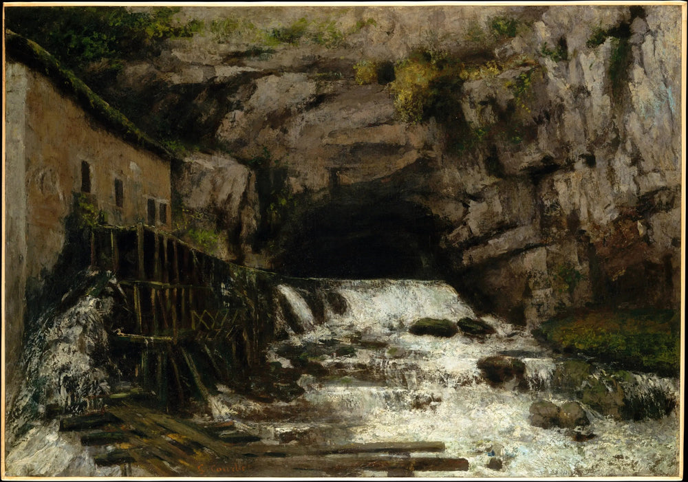 La source de l’amour - Gustave Courbet - Alpha Reproduction