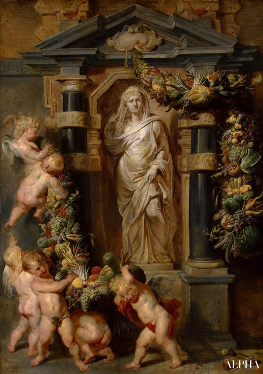 Ceres-patsas - Peter Paul Rubens - Korkealaatuiset taulujen ja maalauksien reproduktiot