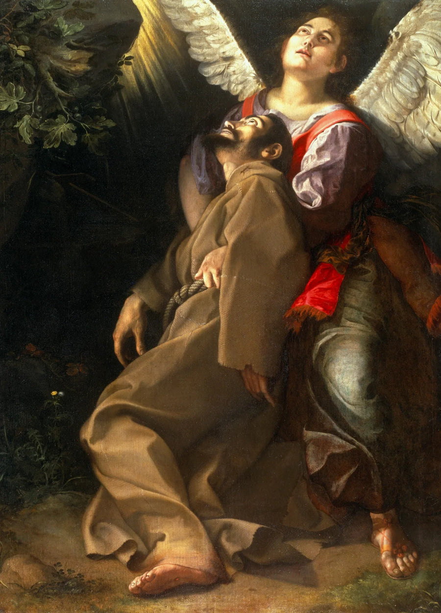 Pyhän Fransiska leimaaminen - Orazio Gentileschi
