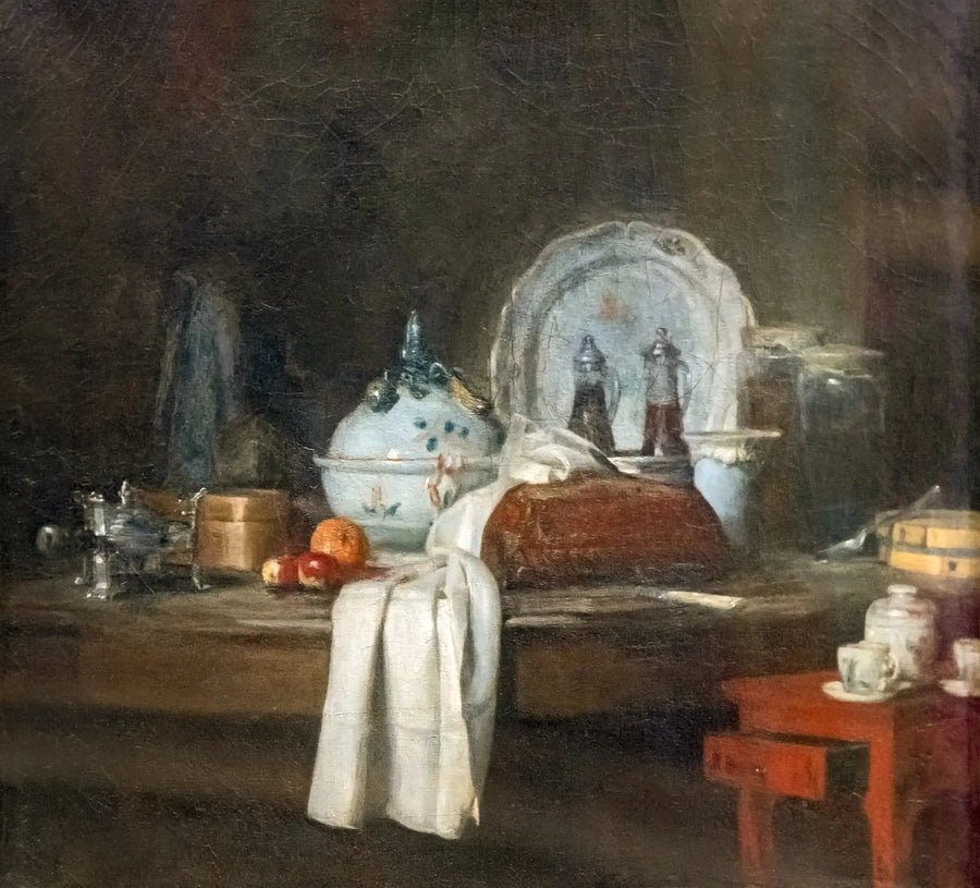 Toimistopöytä - Jean Siméon Chardin