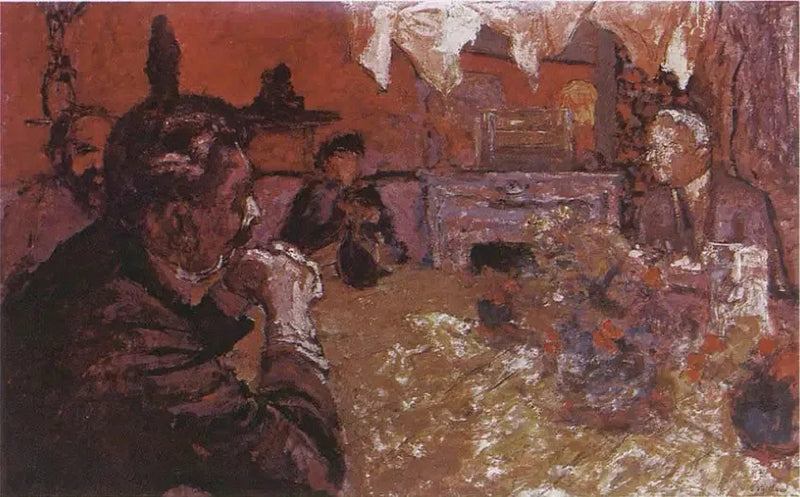 Cézanne'n pihapöytä - Édouard Vuillard