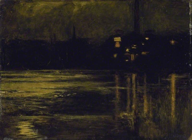 La Tamise à Chelsea, en soirée - William Holman Hunt