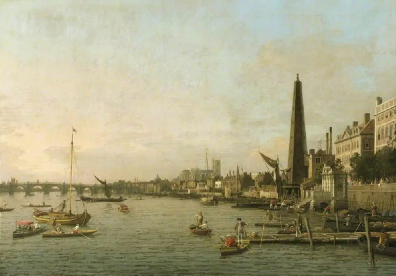 Westminsterin Tamisa - Canaletto