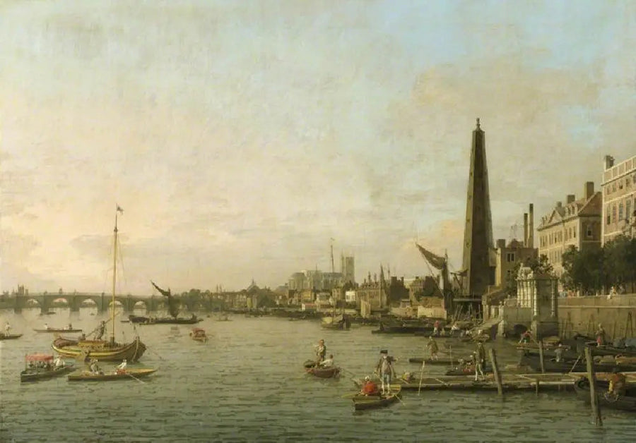 Westminsterin Tamisa - Canaletto
