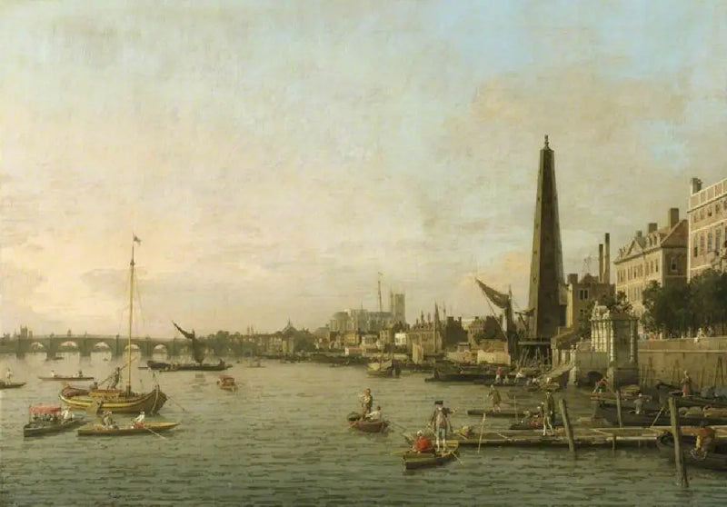 Westminsterin Tamisa - Canaletto