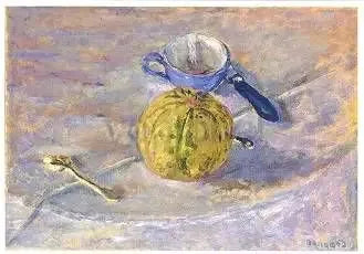 Sininen muki - Pierre Bonnard