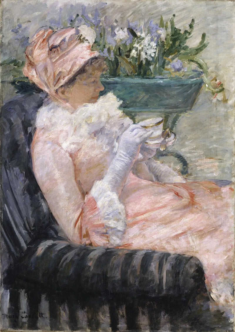 Teekuppi - Mary Cassatt