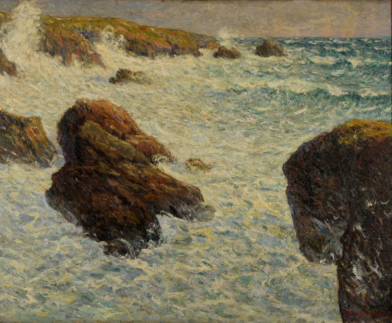 Myrsky Quiberonissa - Maxime Maufra