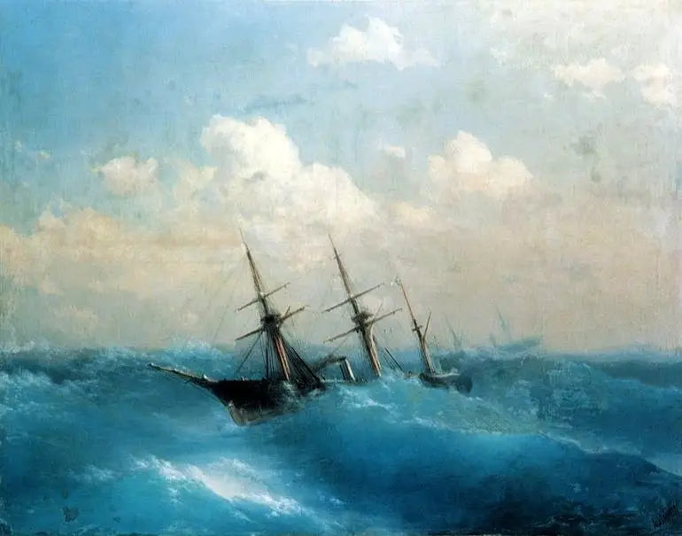 Myrsky - Ivan Aïvazovski